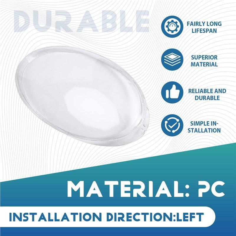 For VW Beetle 2004-2010 Car Accessories Car Headlight Lens Cover Headlamp Housing Lampshade Shell