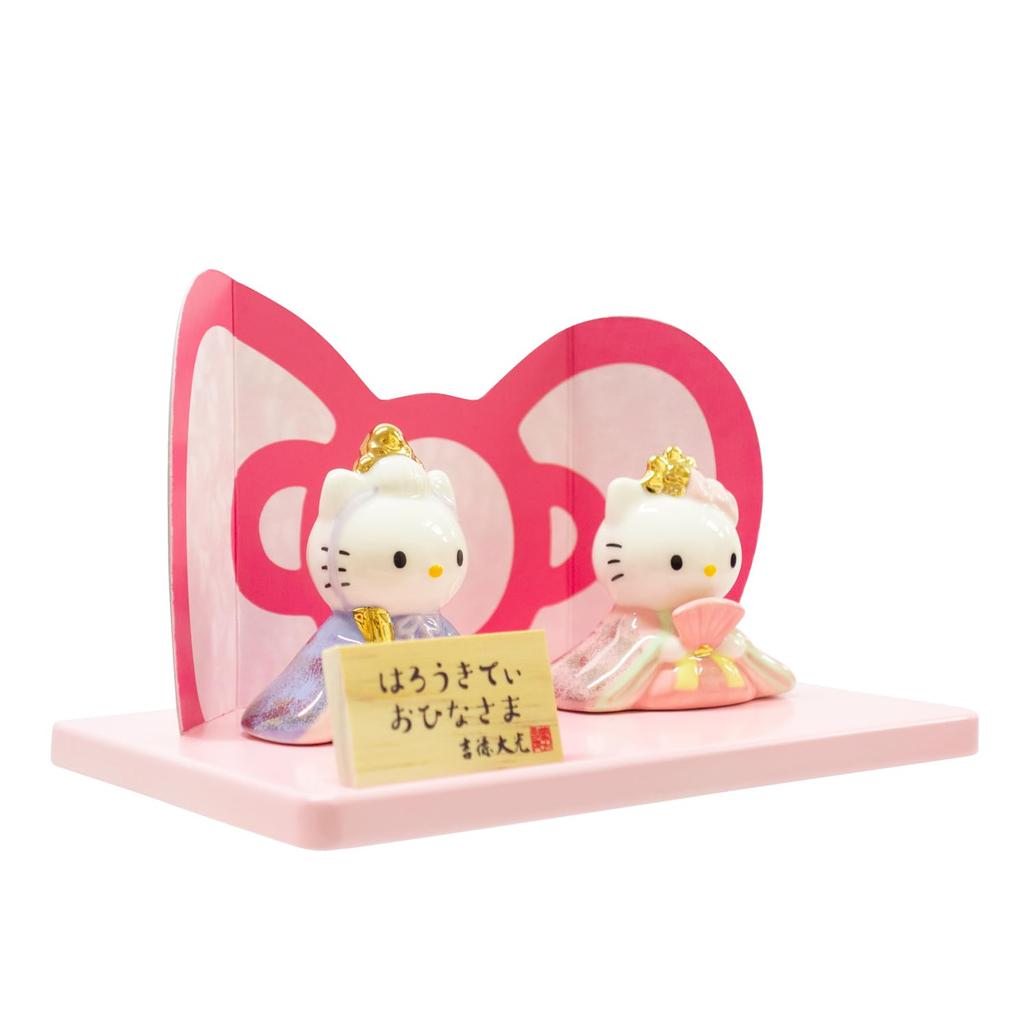 Yoshitoku Hello Kitty Porcelain Hina Doll, Sanrio, Hinamatsuri (Girl's Festival), Compact, Cute, 183233
