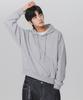 [Double Cotton/Fleece-Lined] Basic Crop Sweat Hoodie Avh309 (2 Colors)