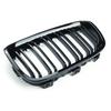For BMW 1 Series F20 F21 116i 118i Grille Car Front Grill Kidney Grilles Gloss Black Racing Grill 2011-2014 Accessories