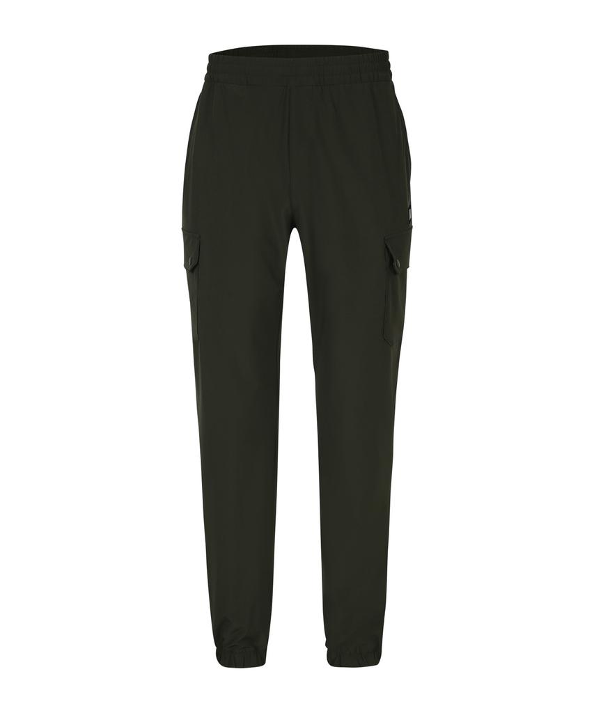 HUMMER H2 Woven Tech Elastic Waist Jogger Pants Khaki