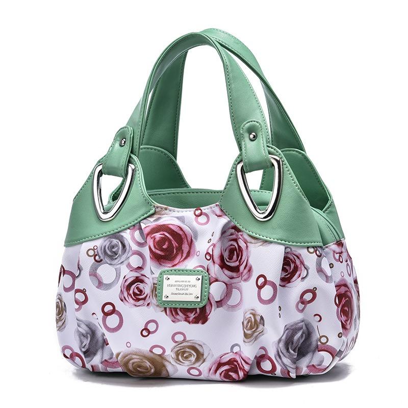Women's bag summer new simple soft leather handbag large capacity medium mother bag tide