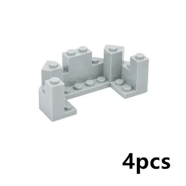 MOC Building Blocks Construction Drawbridge Mountain Rock Panel Rockery Hill Bridge DIY Bricks Accessories Creative Toys Leduo