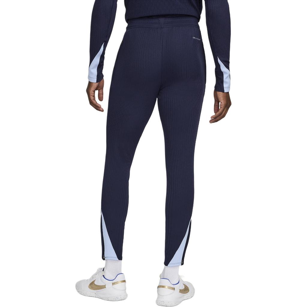 Nike Dri-FIT ADV FFF Strike Elite Outdoor Casual Slim Fit Drawstring Knit Sports Pants Men Pants Dark-Black Blue FJ2017-498