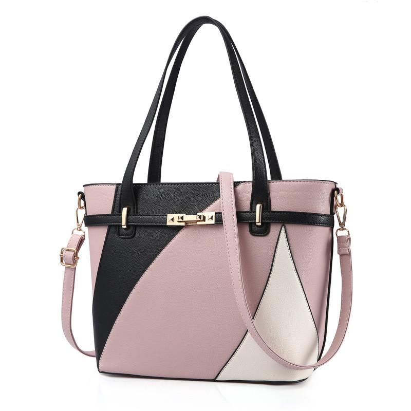 Trendy Cross-border Style Water Bucket Bag In Gray 2023 Fashion Element светло-розовый
