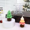 Weihnachtsbaum PC Form für Feiertagsbasteln Backen Schokoladendekorationen Lebensmittelecht Wiederverwendbar Flexible Designs