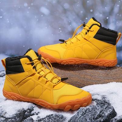 Damen Outdoor Schuhe Rutschfest Lässige Sport Schneestiefel Damen Wanderschuhe Paar High Top Schuhe Winter Warm Damenstiefel