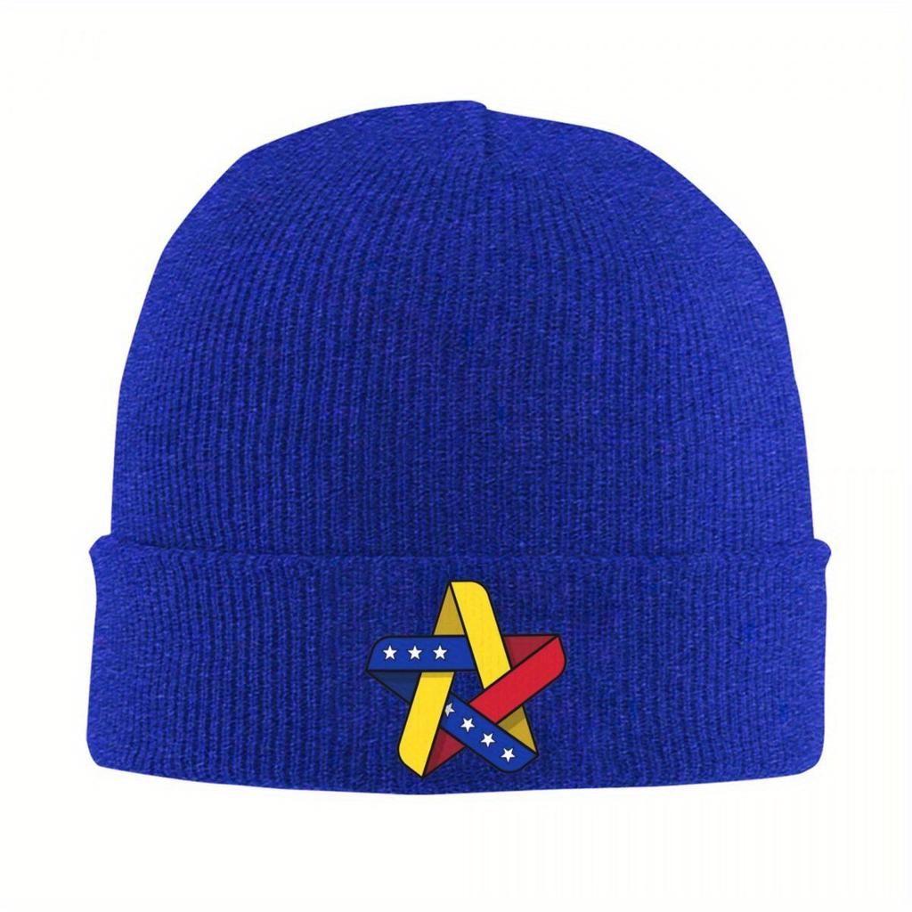 Venezuela Style Hat Autumn Winter Beanie Ski Venezuelan Caps FeUnisex Unisex Bonnet