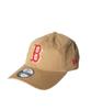 New Era 9TWENTY Khaki Red Free Size & Cap, [Used]