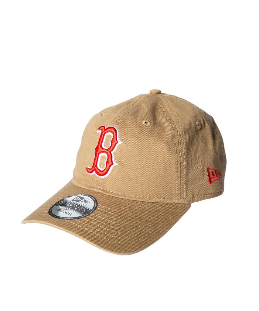 New Era 9TWENTY Khaki Red Free Size & Cap, [Used]