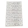 3D ABS Car Rear Tail Trunk Letters Emblem Badge Sticker For Mercedes Benz C Class 4Matic W204 W205 C180 C220d C63 C200 C260 C300