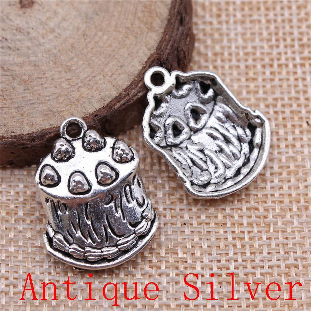 Food Fruit Shaped Charms Pendant For Bracelet Necklace Jewelry Making Craft Findings