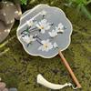 Chinese Ancient Style Fan Female Fan Embroidered Fan Embroidered Fan Suzhou Double Sided Embroidered Fan Commemorative Gift