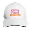 Vintage Food Farm Colour Baseball Cap Six Panel Structured Crown Sun Protection Upf 50 Breathable Mesh Back