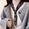 Silk Material Silk Scarf Necklace High-End Quality Neck-Wrapping Scarf  Overcoat Jewelry