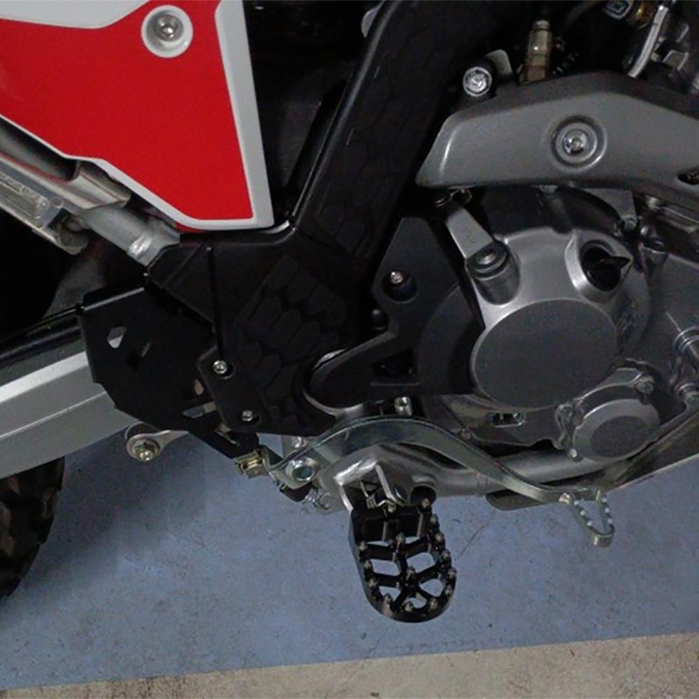 For Honda CRF300L CRF 300 L CRF300 Rally CRF 300L Motorcycle Accessories Footrests Footpeg Foot Pegs Pedals Plate Foot Rests