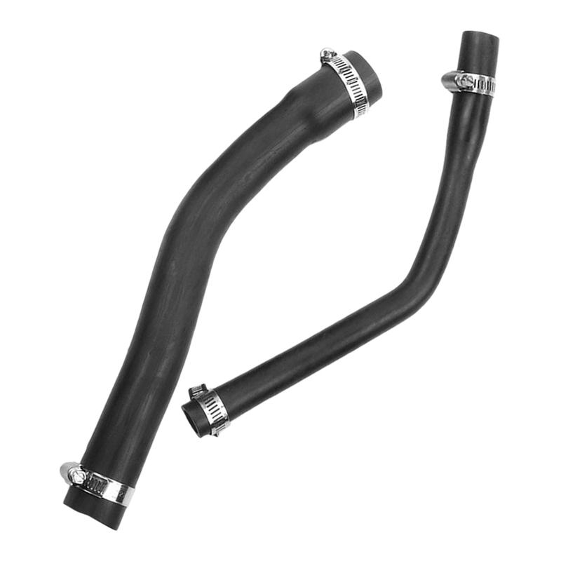 52100131AD 52100132AB Fuel Tank Filler Hose with 4 Clamps for Jeep XJ Cherokee 1997 1998 1999 2000 2001