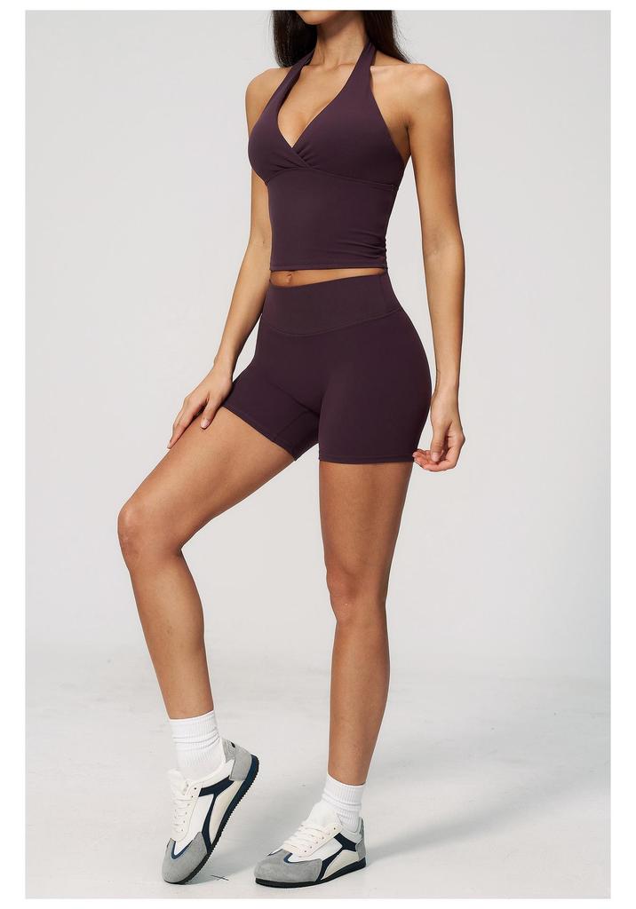 Dare To Show Yoga Set: Seamless Hip-Lifting Patchwork, Double-Layer Waistband, Cross-Border 2-Piece Fitness Wear, Style 4208