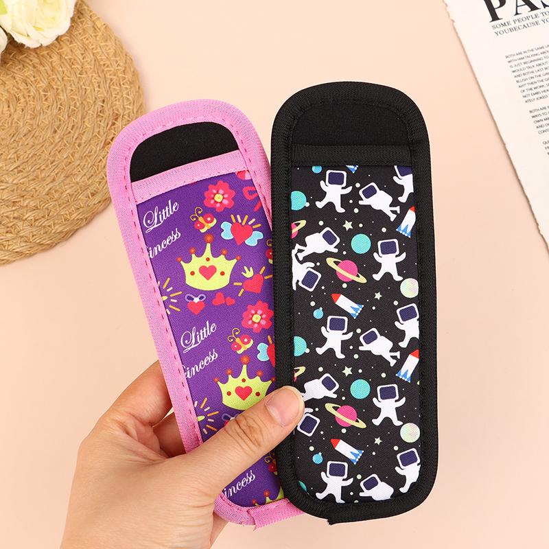 Popsicle Holders Bags Ice Pop Sleeves Neoprene Insulation Cover For Yogurt Tubes Freezer Juice Bars Colorful Insulator Sleeves
