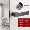 Minimalist Silent Magnetic Door Lock for Bedroom, Indoor Wooden Doors, and Bathroom