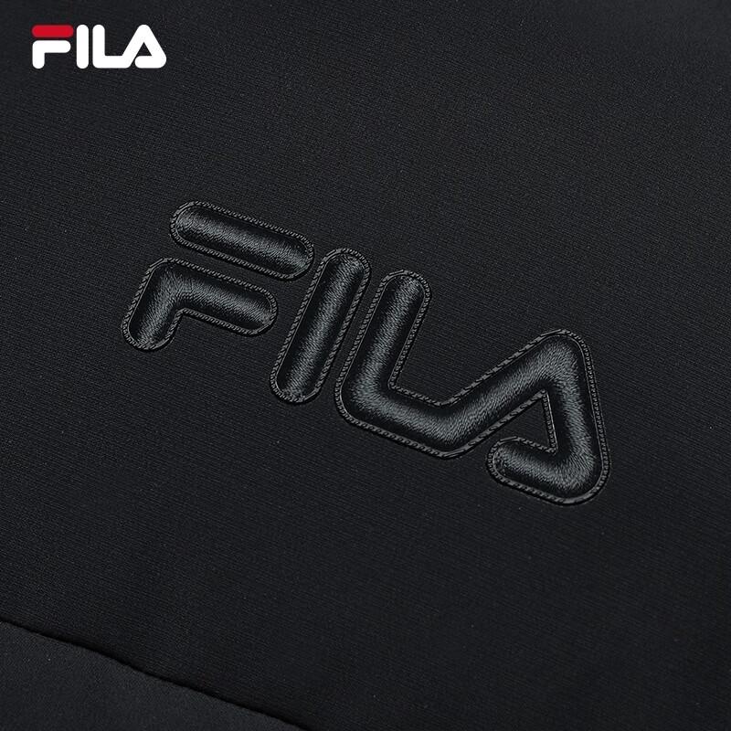 FILA Men's 2024 Winter Hooded Mid-Length Down Jacket