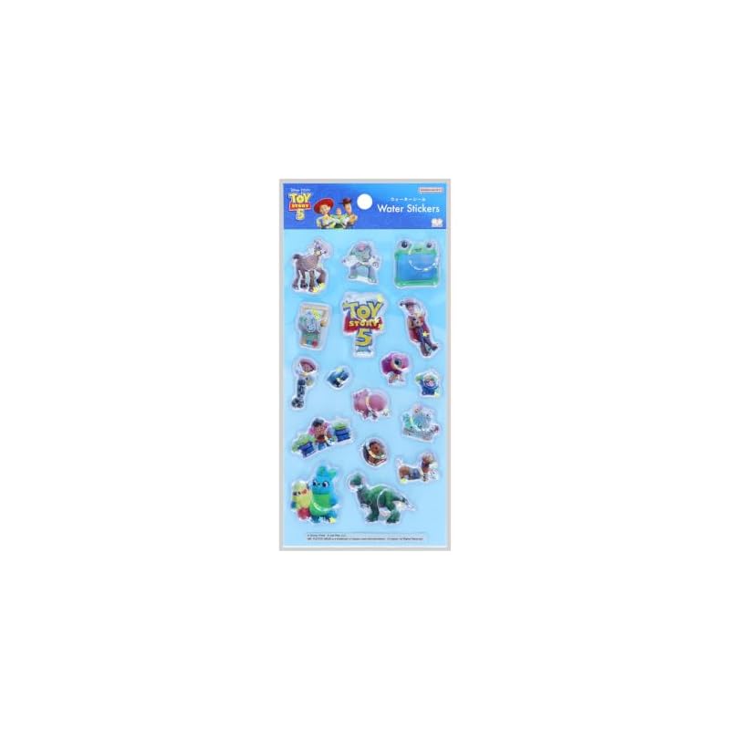 Sun-Star Stationery Toy Story Disney Pixar Goods Stickers, Puffy Water-In 3D S8820546