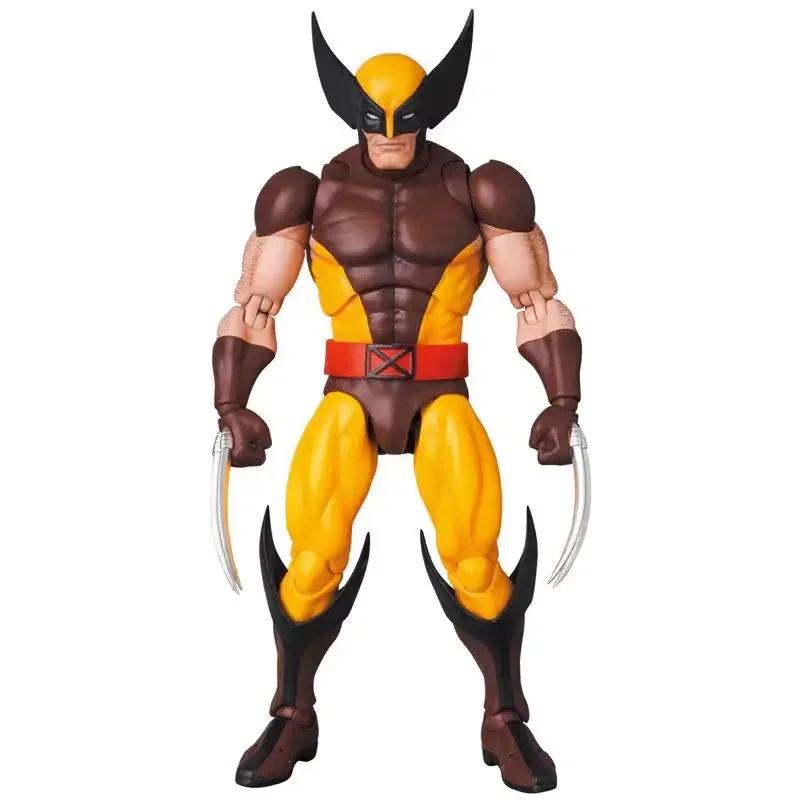 Original Ct Playthings Wolverine Action Figure Deadpool Mafex 096 Figure Mafex138 X-Men Comic Version Figurine Collector Miniature Playthings