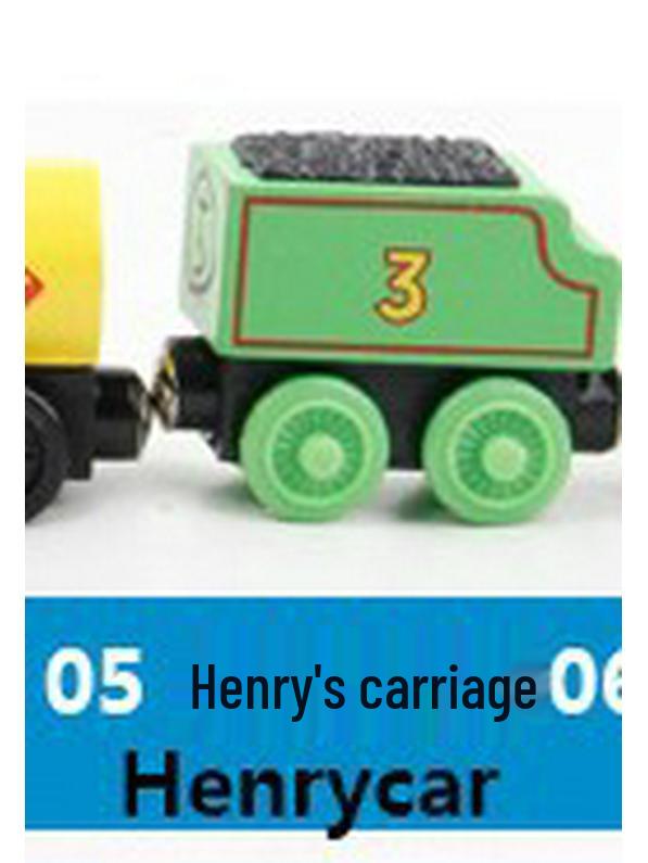 Wooden Magnetic Train Set for Kids - 30-Piece Track & Carriages Toy