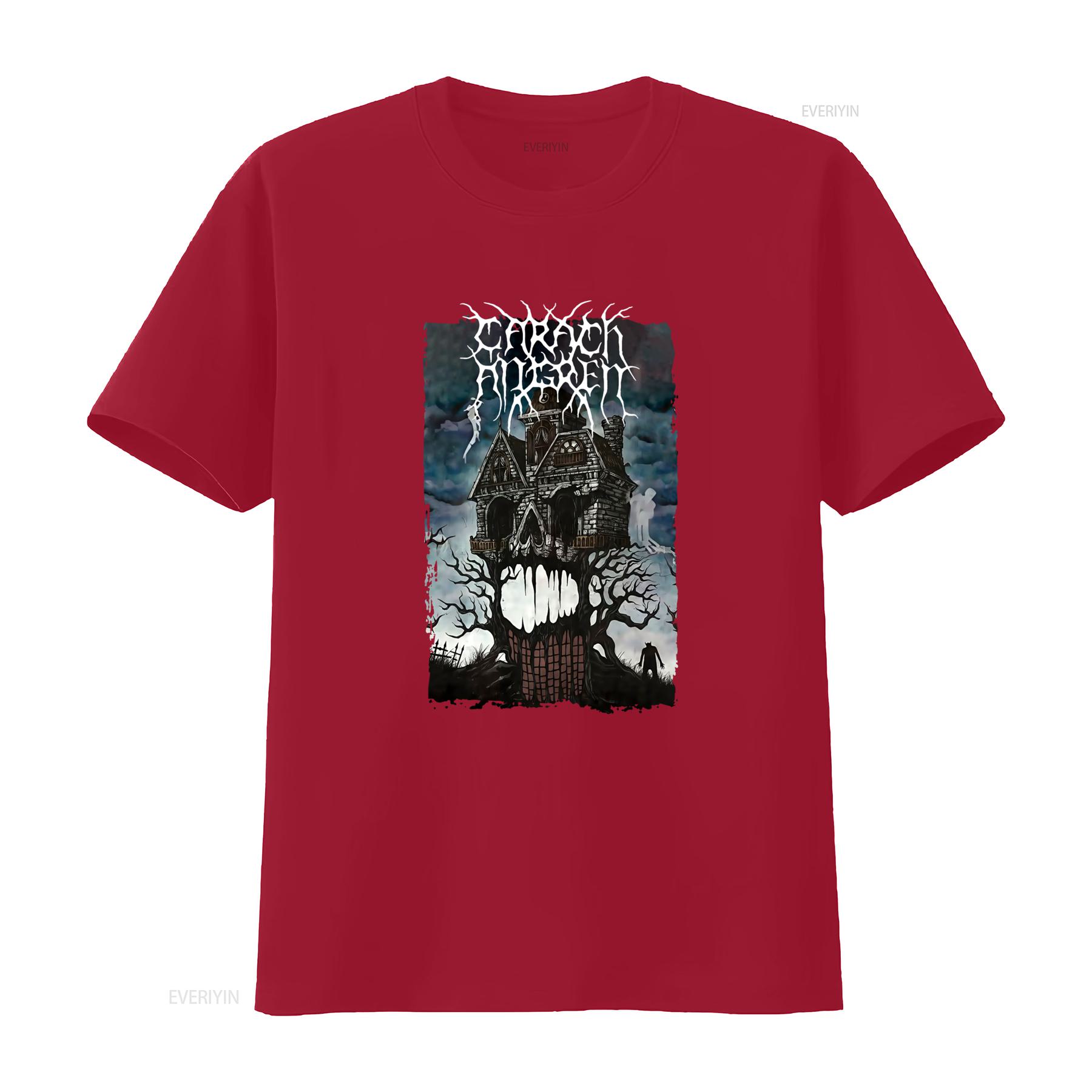

CARACH ANGREN Haunting America Tree House Tour 2016 T Shirt XL New OOP vintage Washed Versatile designer clothes Casual S