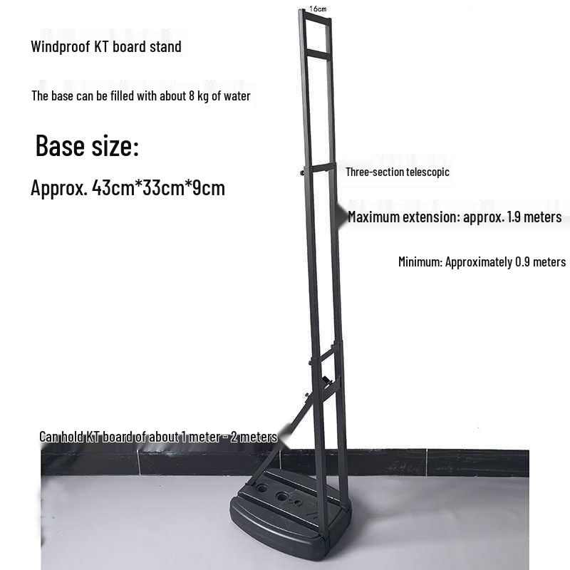 Water-Filled Square Balloon Pillar Stand for Party & Wedding Decorations