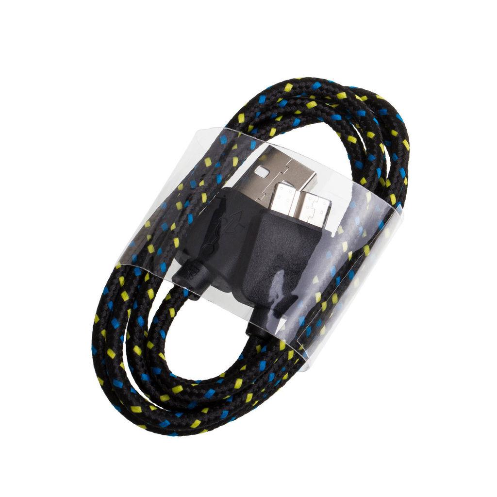 Nylon Braided Charging Cable For Smartphones With Fast Data Transfer For Travel And Daily Use
