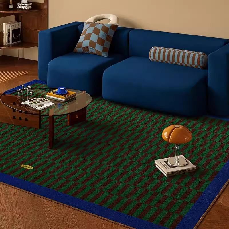 

Large Area Living Room Carpet Creative Geometric Pattern Bedroom Rugs Fashion Minimalism Home Decoration Coffee Table Mats Tapis 50x80cm (19x31inch)
