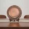 Metal Award Plate HighQuality Engraving Round Trophy Disc Finely Electroplated Engravable