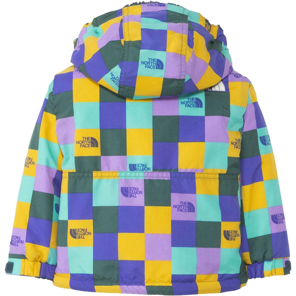 The North Face Baby Novelty Compact Nomad TNF Block Size 80 Jacket, Unisex, Windproof, Water-Repellent, Lightweight, Green,