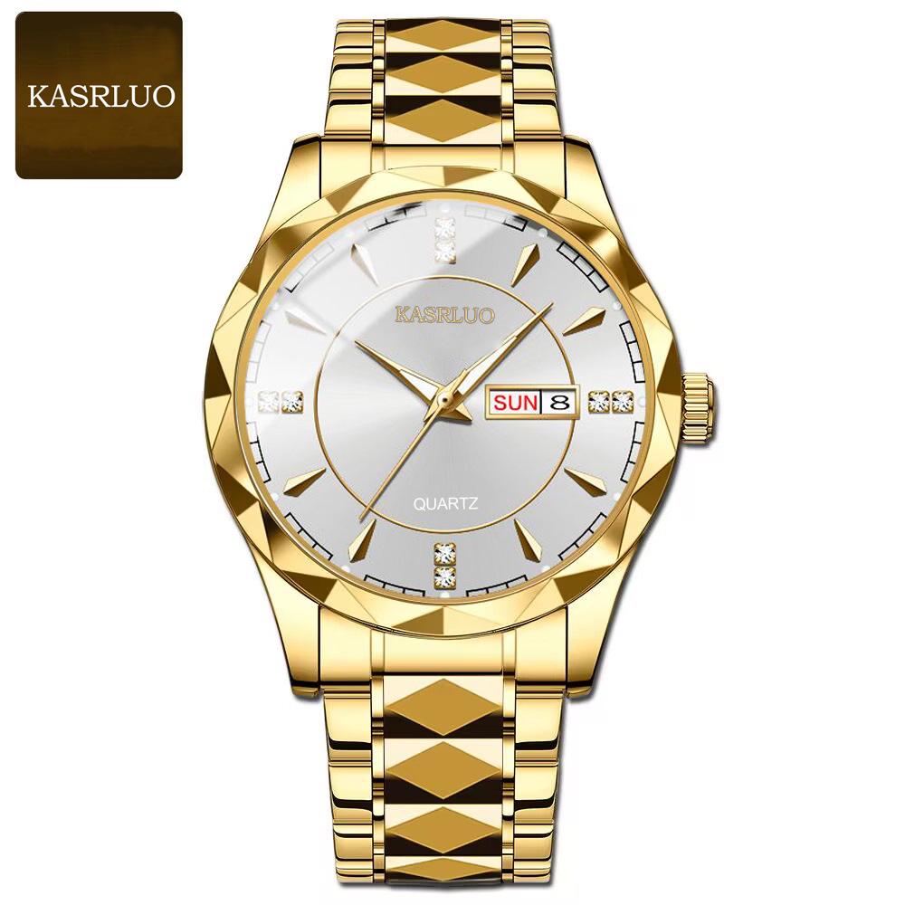Casarole Trendy Men's Waterproof Alloy Calendar Quartz Watch - TikTok Bestseller