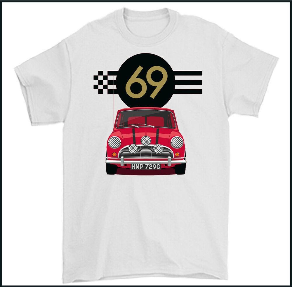 

Mini Cooper Shirt The Italian Job Original Classic Car T-Shirt