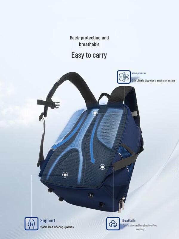 OIWAS Space Capsule Series Large Capacity Spine Protection Backpack