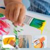 20/10pcs Painter Brush Small Nylon Bristles Flat Brush Paint Oil Brush for Art Painting Supplies DIY Painting Wall Painting Tool