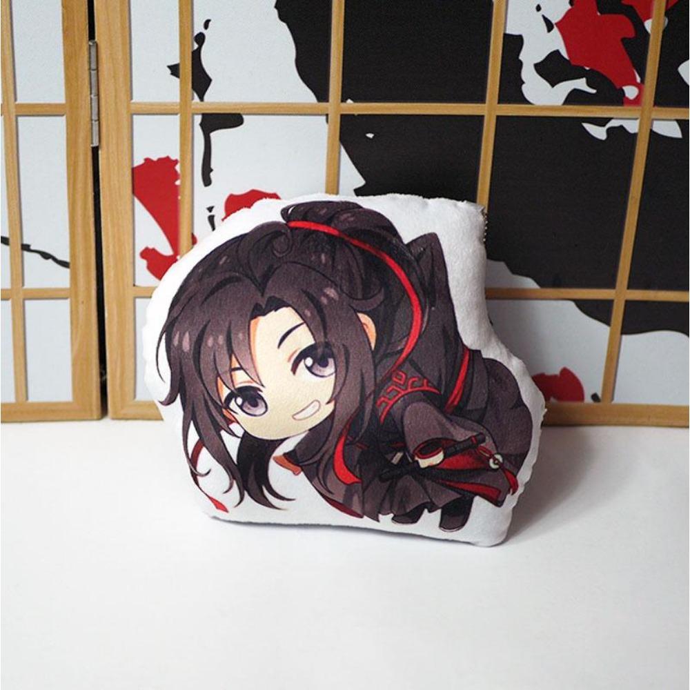 Anime MO DAO ZU SHI Cosplay Plyšová panenka Přívěsky Hračka Lan Wangji Wei Wuxian Roztomilé plyšové hračky Dětský polštář Dárek