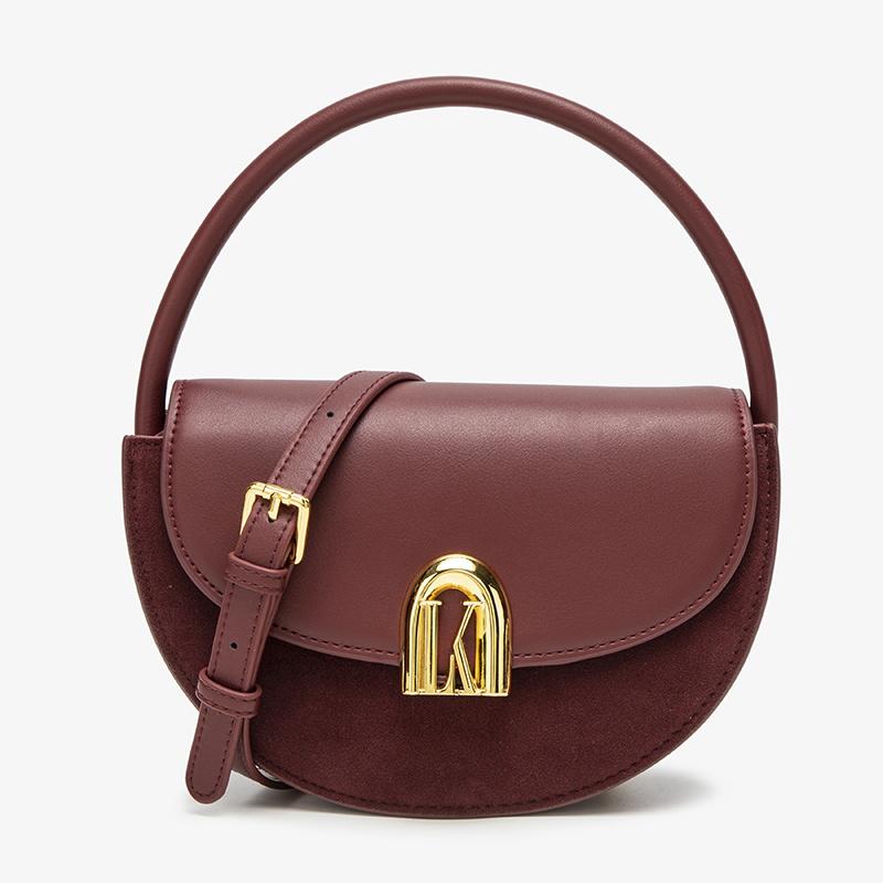 2025 Chic Retro Crossbody Bag For Women Fashionable Single Shoulder Handbag With Detachable Strap Magnetic Closure
