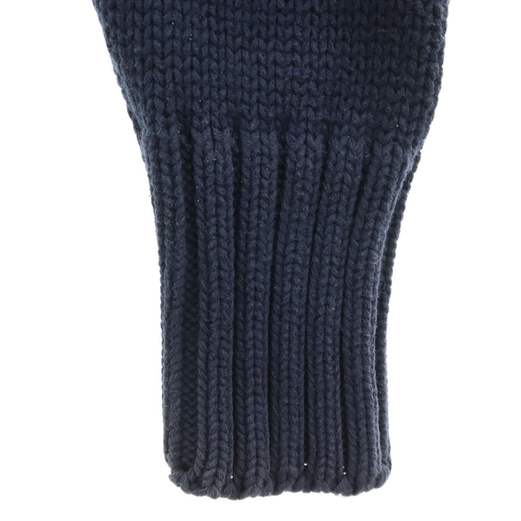 POLO RALPH LAUREN 90s Old Long sleeve V neck sweater L Navy knit Men's Used