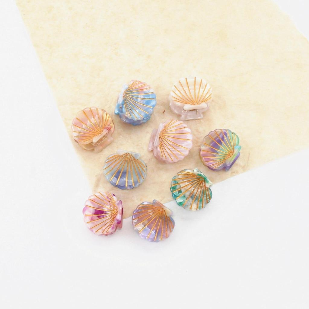 Mini French Style Sweet Girl Acetate Hairpin & Side Clip Set