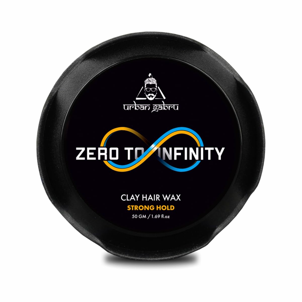 UrbanGabru Clay Hair Wax For Men Strong Hold Matte Finish 50 gm Natural Styling Wax All Hair Types