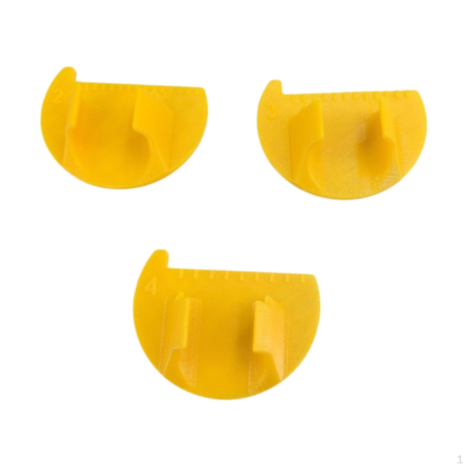 

Швейный инструмент из 3 частей жёлтый