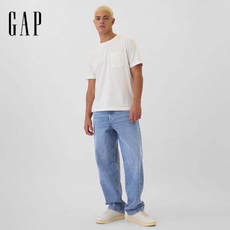 Gap Men's 703792 Loose Fit Washed Denim Jeans