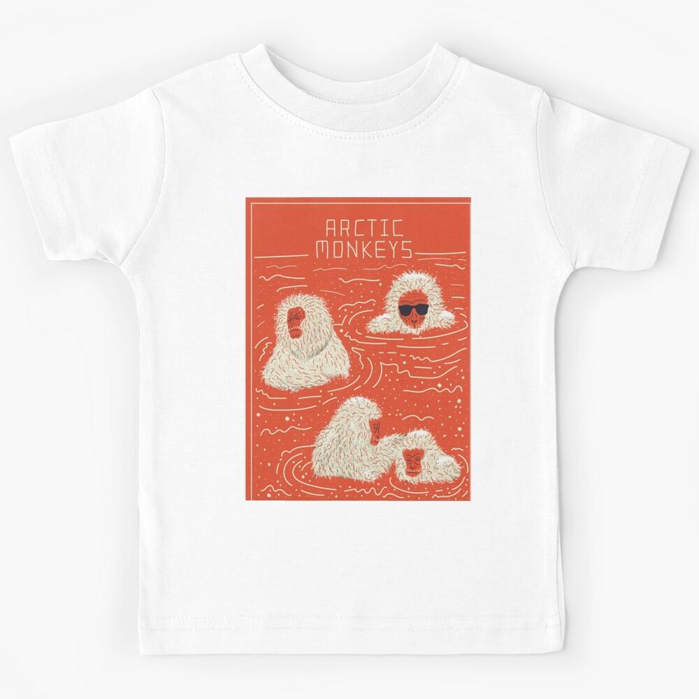 Actual Arctic Snow Monkeys Kids T-Shirt 100