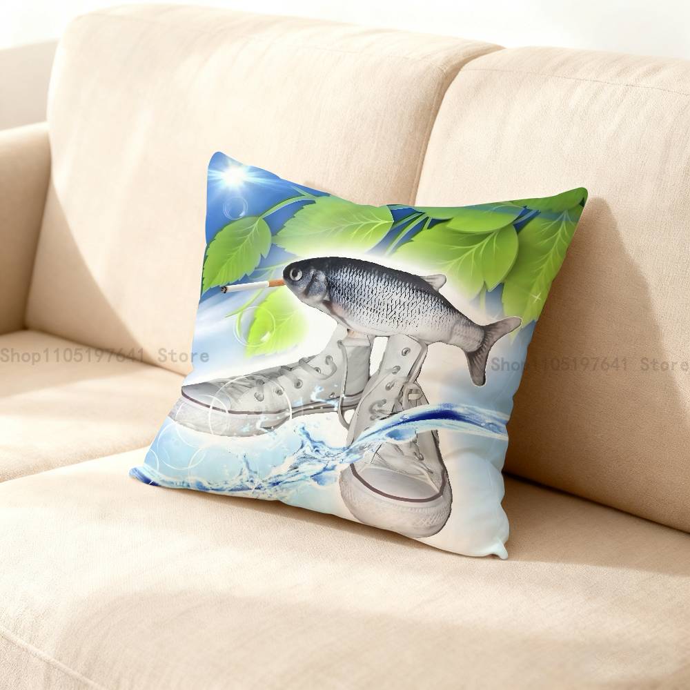 Frutiger Aero Aqua Nostalgia Pillow Case Cushion Cover Home Decor Birthday Gift Pillowcover
