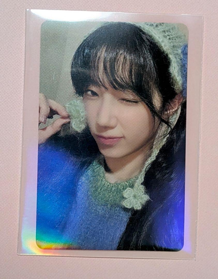 

[Б/У] LE SSERAFIM Kazuha FC Торговая карта Бонус нового участника Вальс