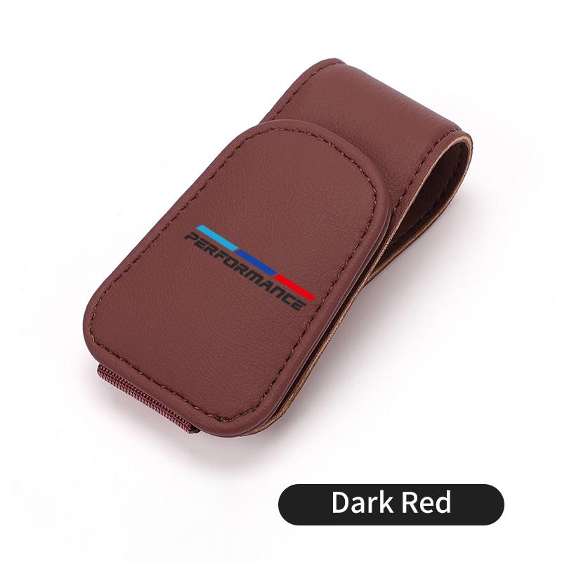 Drswk4 Car Sunglasses Holder Magnetic Portable Ticket Card Clip Auto Accessories For BMW X1 X3 X4 X5 X7 G20 G38 F20 F39 F48 E46 E60 E36