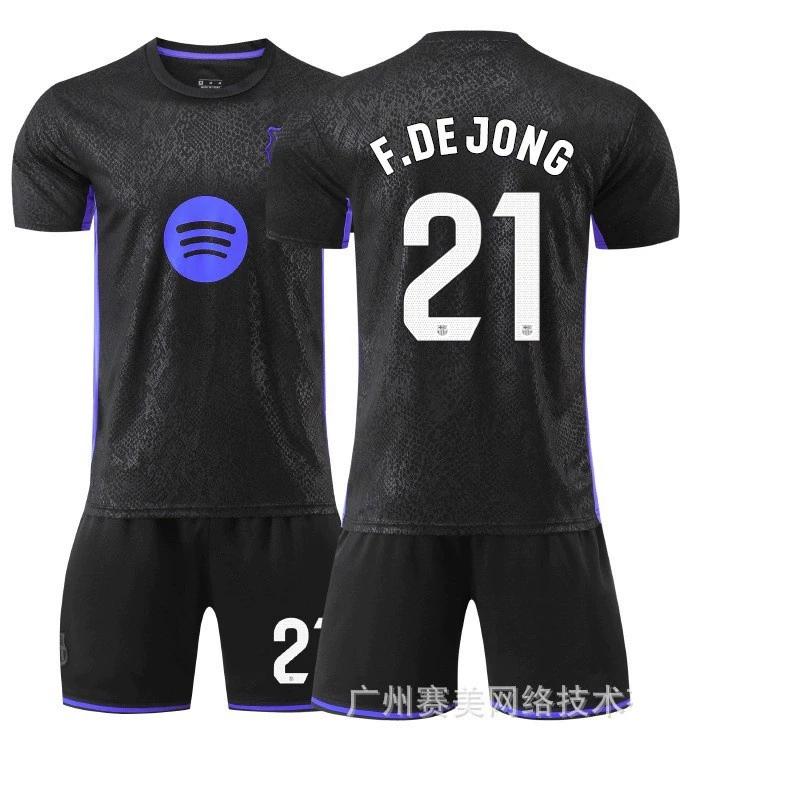

25/26 Barcelona Black No.21 Fan Jersey 26